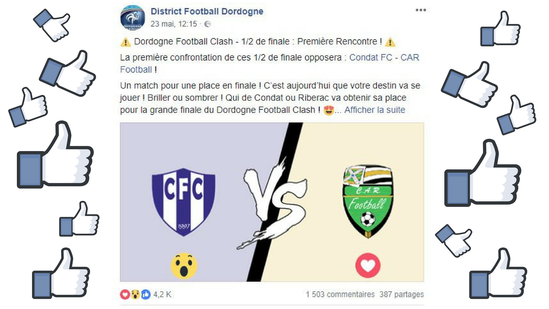 Dordogne Football Clash Cette Initiative Du District De Dordogne Fait Le Buzz